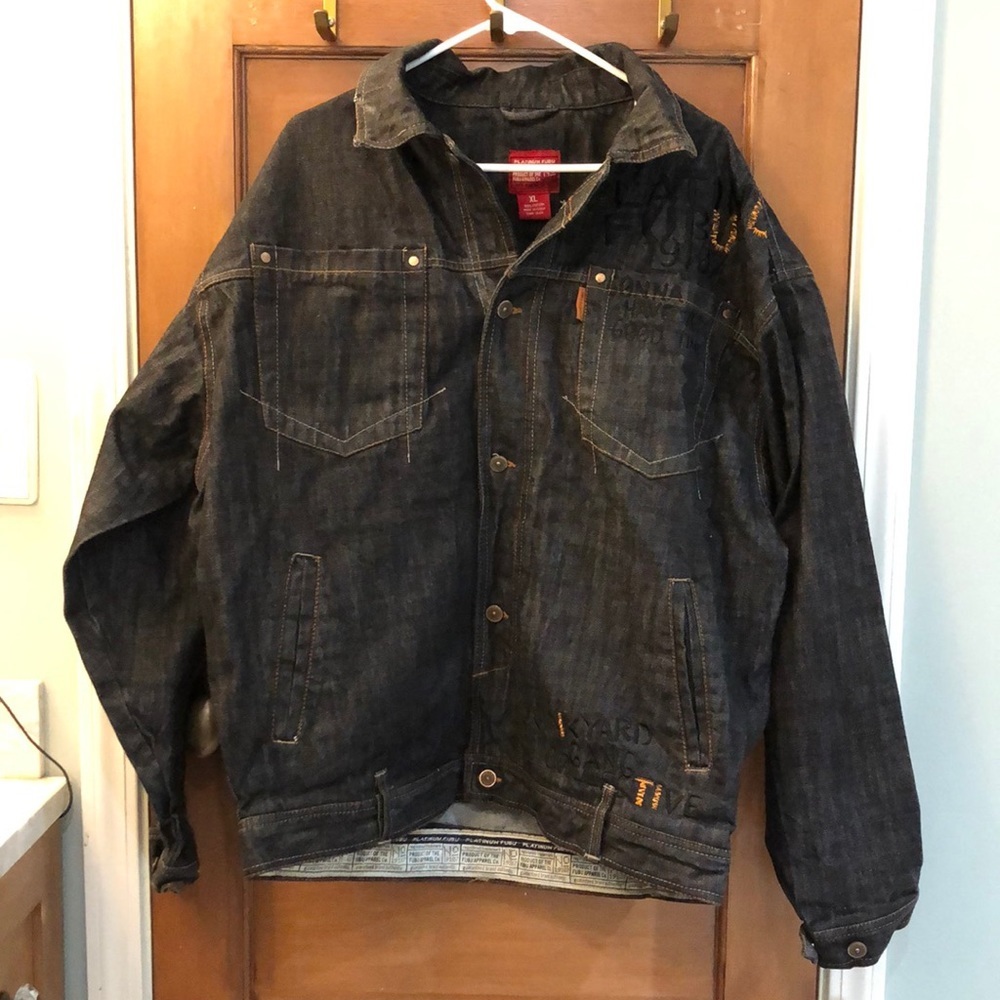 Platinum Fubu Heavy Denim Jacket